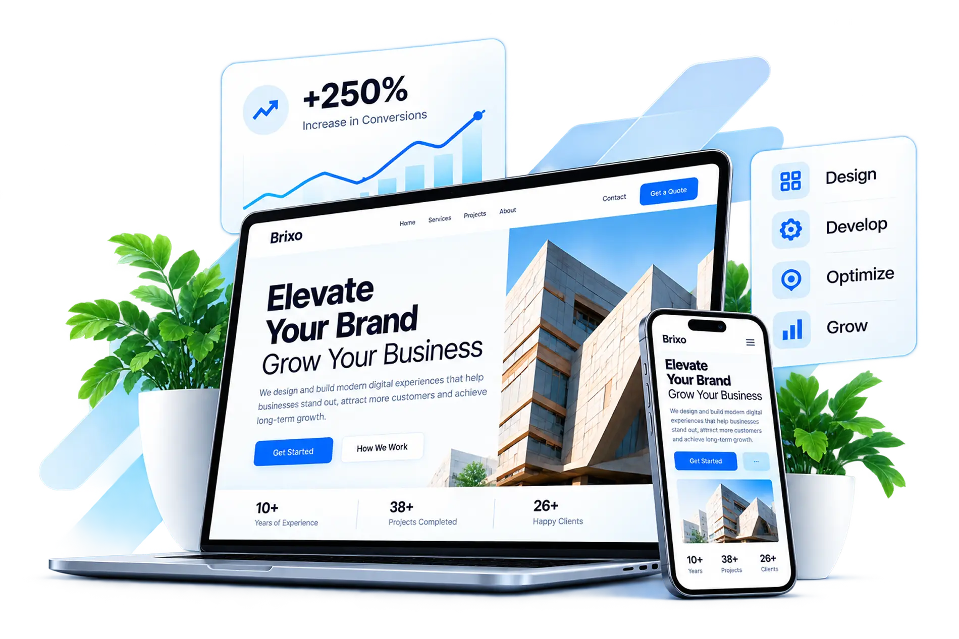 B2B Digital Product & Web Development Showcase
