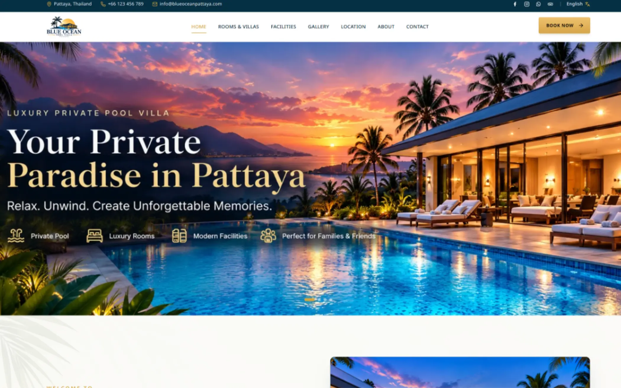 BlueOcean - Tour & Villa Accommodation
